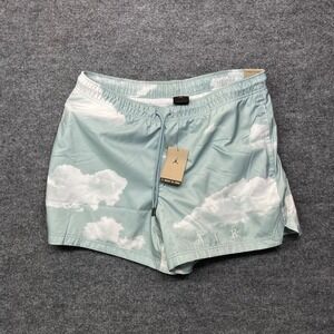 Air Jordan Essentials Statement‎ Poolside Shorts Men's Ocean Cube White - XL NWT